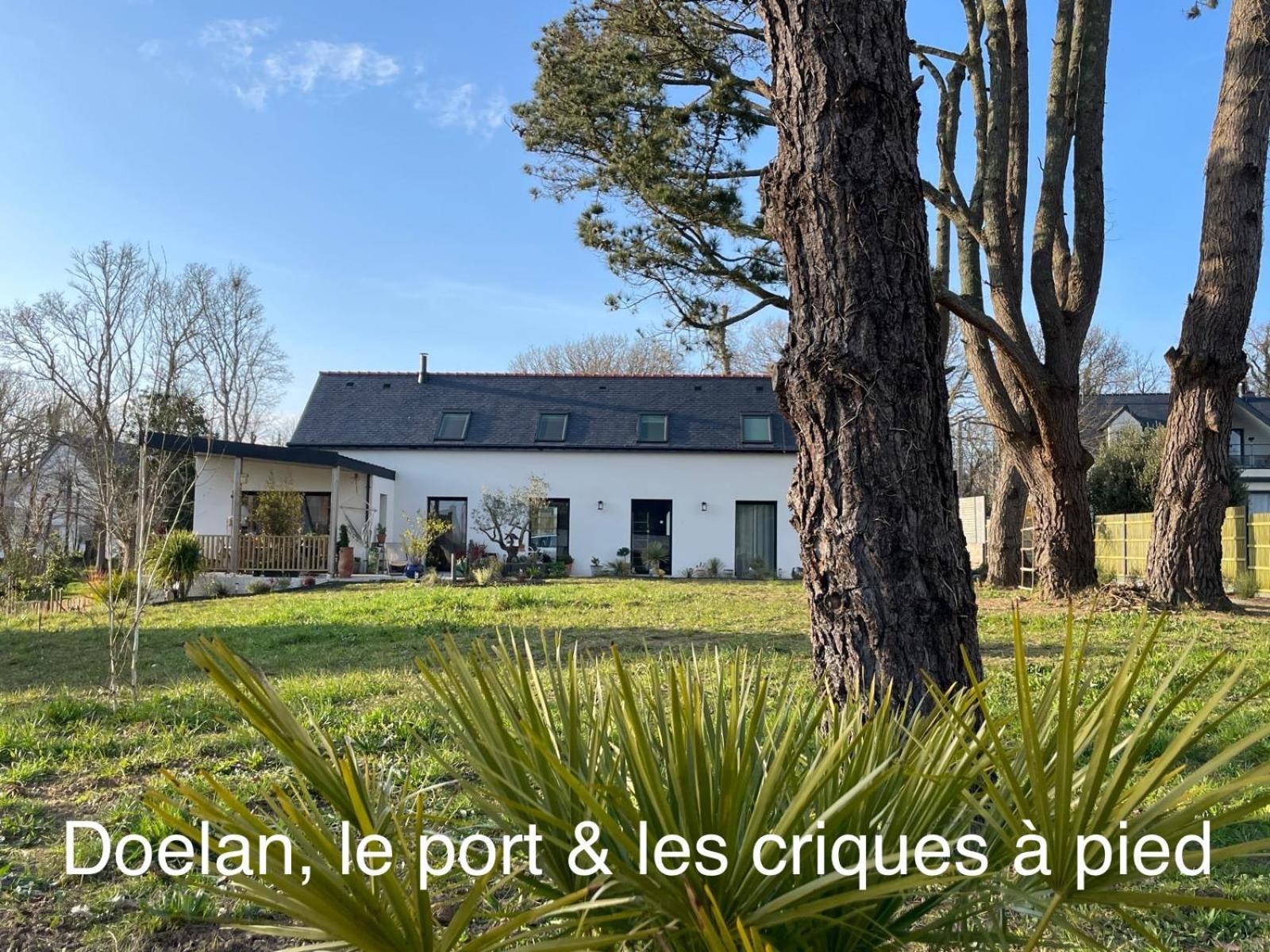 Ty Glazu Doelan Espace 60m2, Port& Criques A Pied, 2 Privees Au 1er Etage, Sdb, Wc Separe Bed and breakfast Clohars-Carnoët
